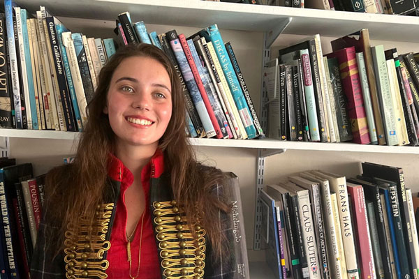 Violet Secures Sotheby's Prestigious 'Working in the Arts' Internship